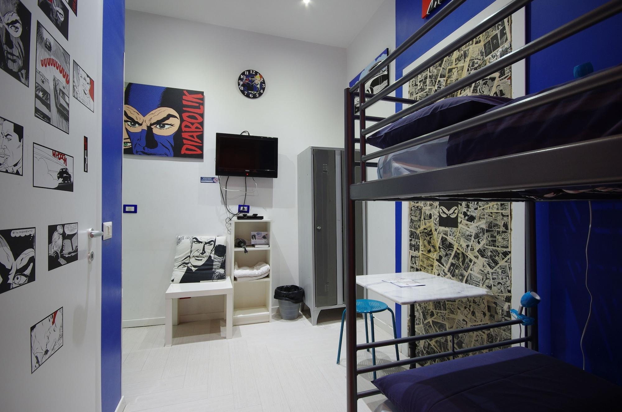 Comics Guesthouse Hostel Roma Ngoại thất bức ảnh