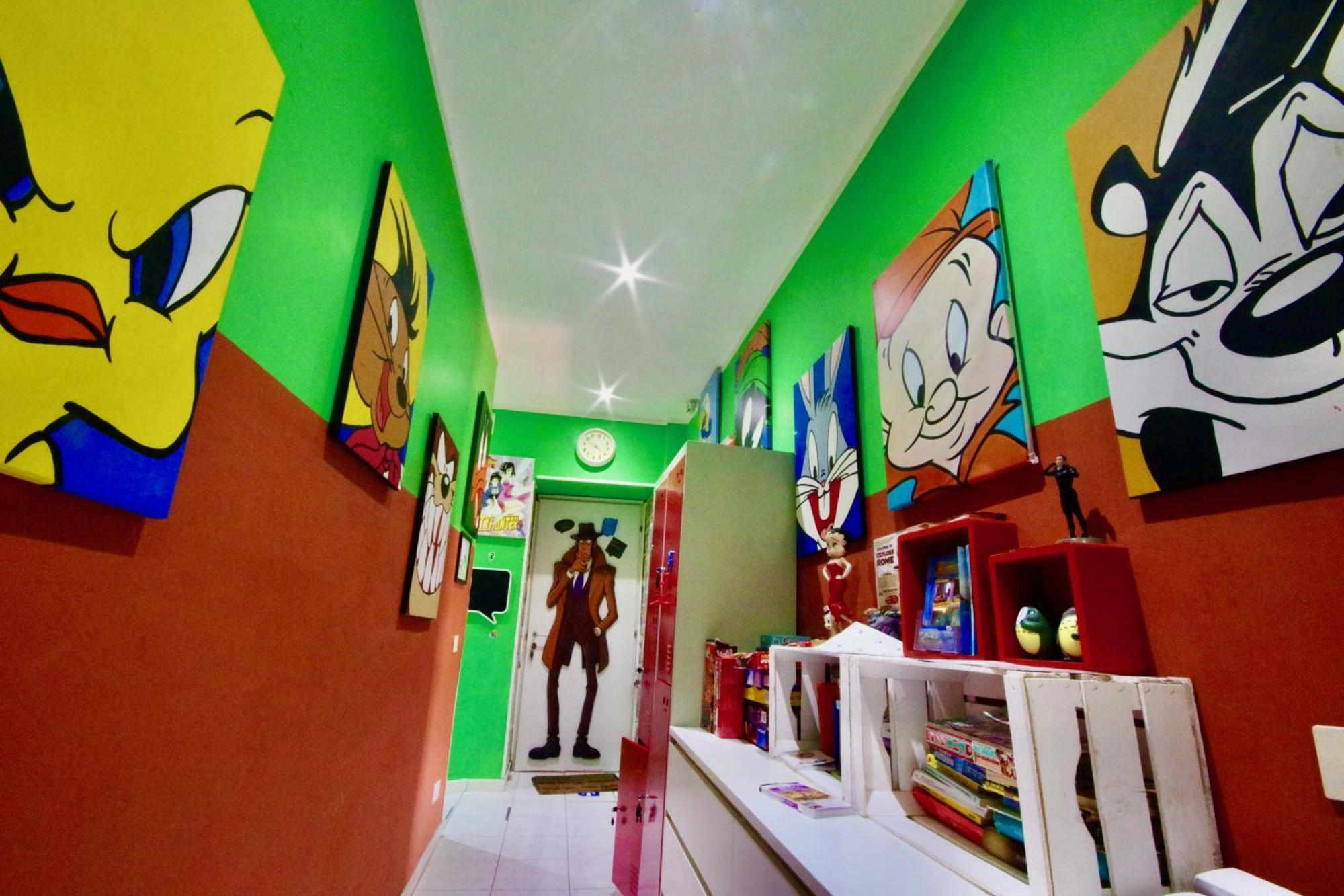 Comics Guesthouse Hostel Roma Ngoại thất bức ảnh